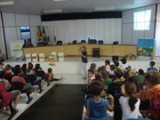 Palestra de Reciclagem na Vila das Belezas